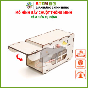 Mô hình lắp ráp Bẫy Chuột thông minh, cảm biến hồng ngoại. Đồ chơi khoa học công nghệ sáng tạo cho trẻ em